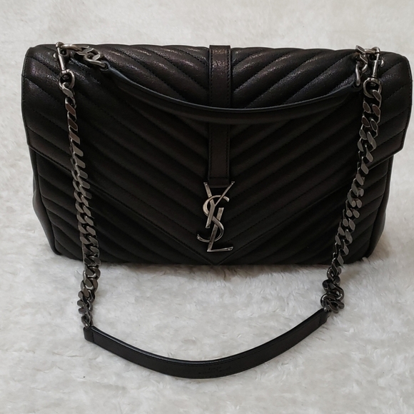 ❌SOLD❌ Saint Laurent College bag large - Picture 3 of 16
